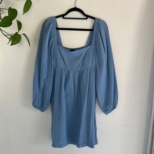 NWT J.Crew Soft Gauze Squareneck Dress